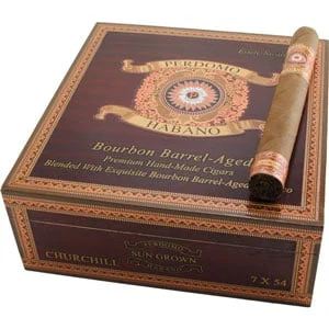Perdomo Habano Bourbon Barrel-Aged Sun Grown Churchill Cigars