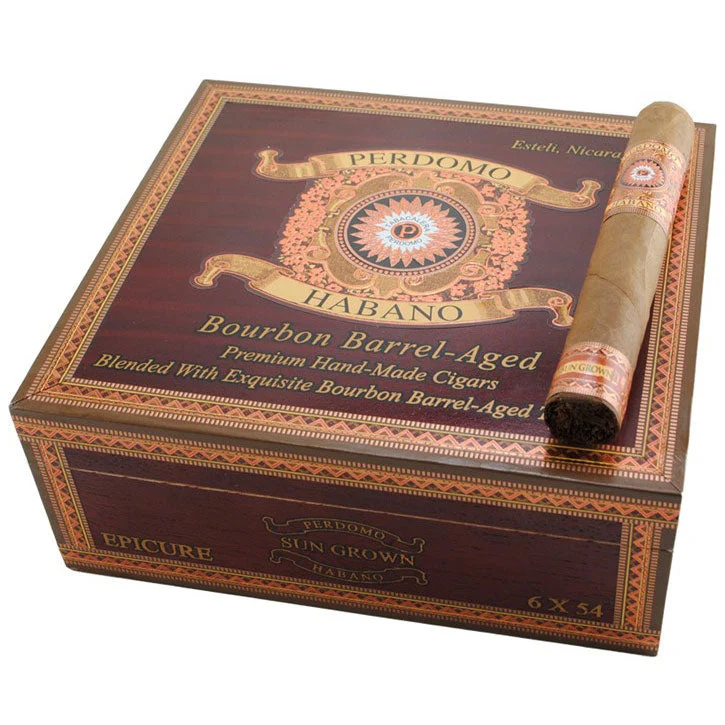 Perdomo Habano Bourbon Barrel-Aged Sun Grown Epicure Cigars