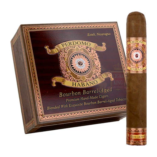 Perdomo Habano Bourbon Barrel Aged Sun Grown Gordo (6x60 / Box 24)