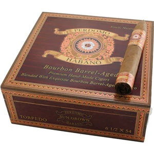 Perdomo Habano Bourbon Barrel-Aged Sun Grown Torpedo Cigars