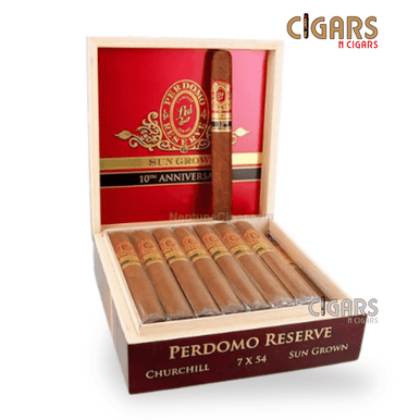Perdomo Reserve 10th Anniversary Box Pressed Sun Grown Churchill