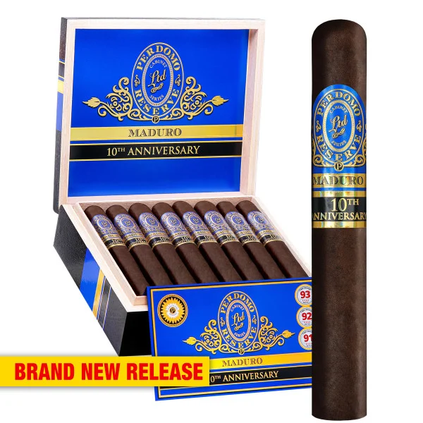 Perdomo Reserve 10th Anniversary BP Maduro Churchill (7x54 / Box 25) + FREE SHIPPING ON YOUR ENTIRE ORDER!