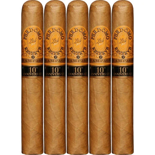 Perdomo Reserve 10th Anniversary Champagne Epicure (6x54 / 5 Pack)