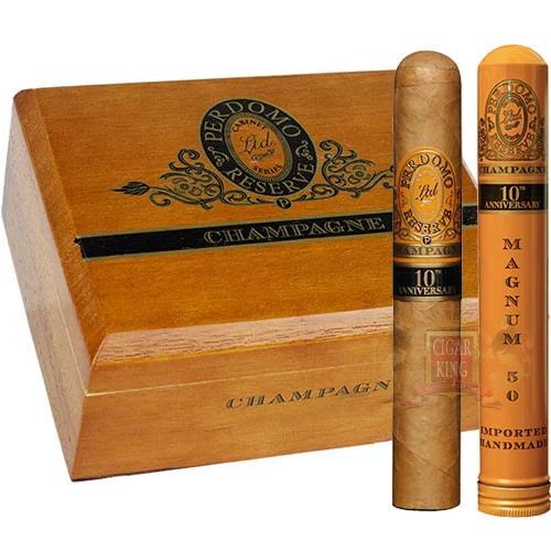 Perdomo Reserve 10th Anniversary Champagne Magnum Tubo (6x50 / Box 12)
