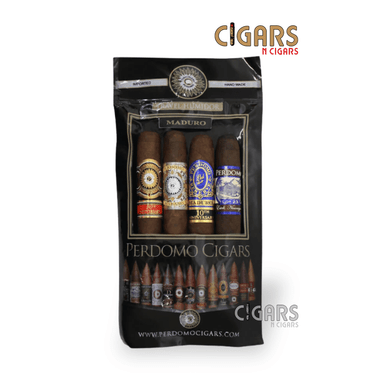 Perdomo Travel Humidor Bag 4 Pack Maduro Sampler