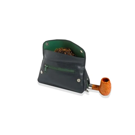 Peterson 143 Avoca 1 Leather Combination Tobacco Pipe Pouch