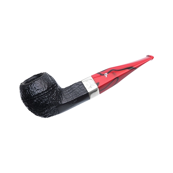 Peterson Dracula (150) Fishtail 9mm Pipe – Sandblasted