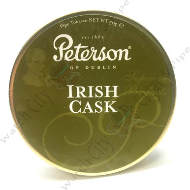 Peterson Irish Cask 50g tin. (Formerly Irish Oak)