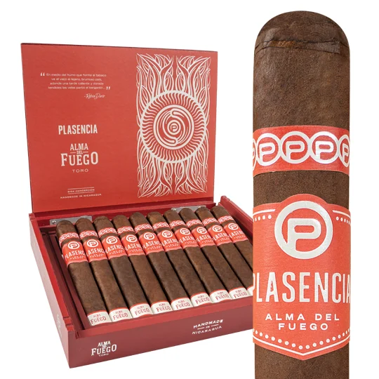 Plasencia Alma del Fuego Candente Robusto (5x50 / Box of 10)
