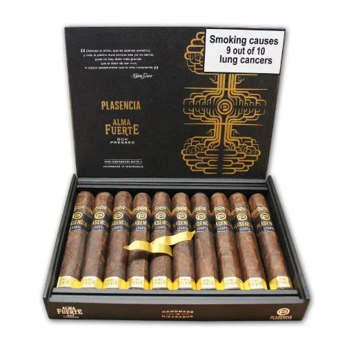 Plasencia Alma Fuerte Sixto II – Box of 10 Cigars