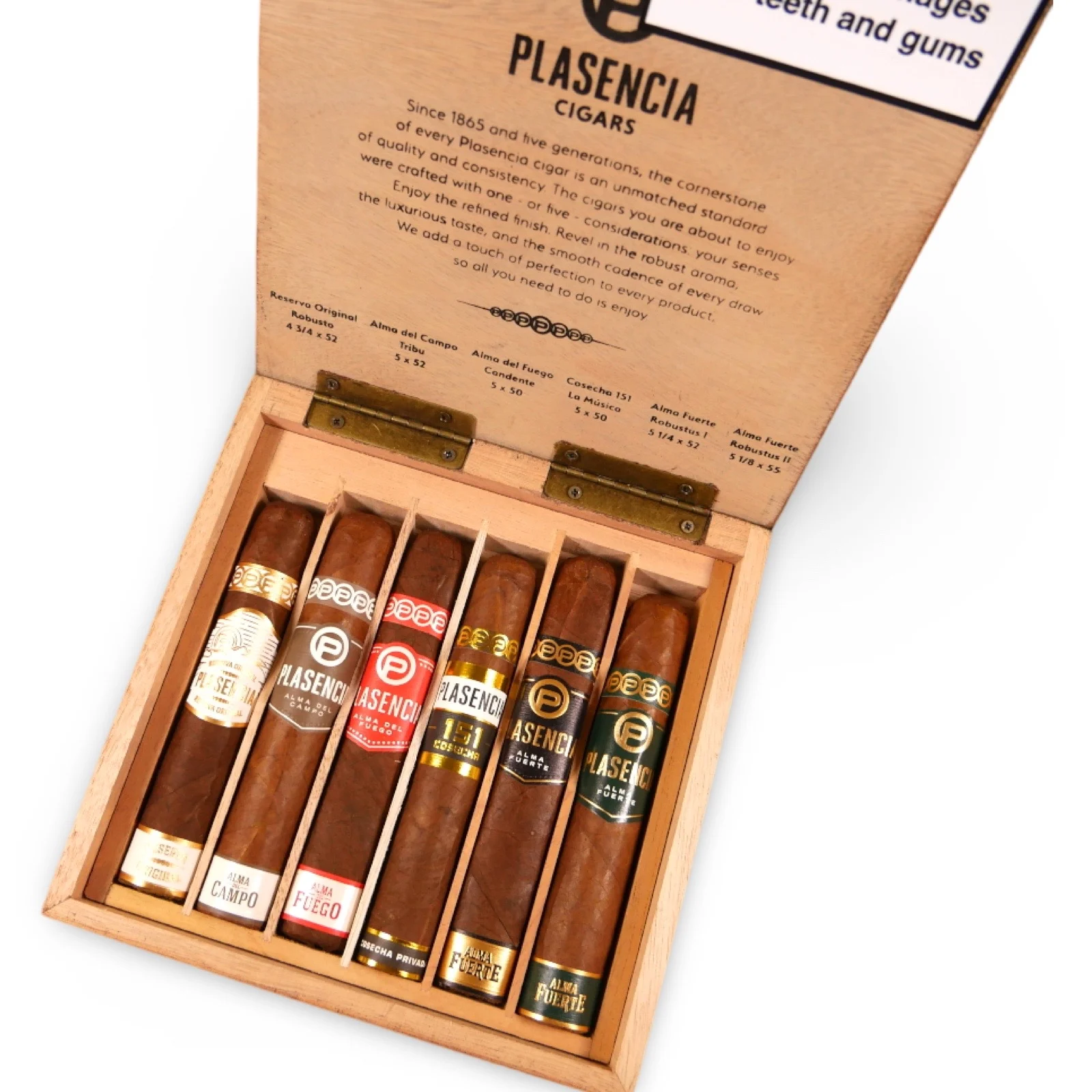 Plasencia Limited Edition Robusto Gift Collection – 6 Cigars