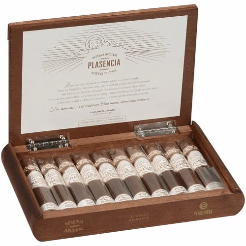 Plasencia Reserva Original Robusto (4.7" x 52) Box of 10