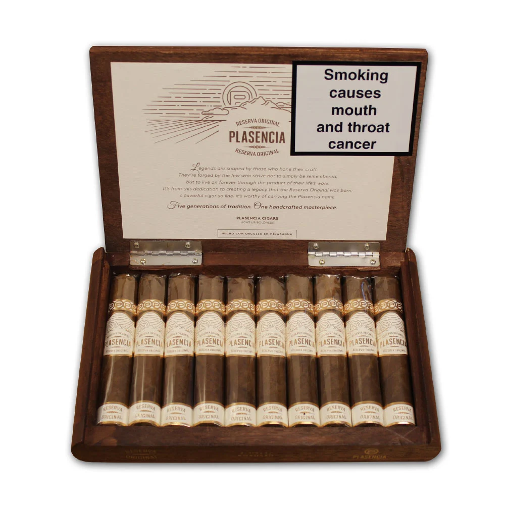 Plasencia Reserva Original Robusto – Box of 10 Cigars