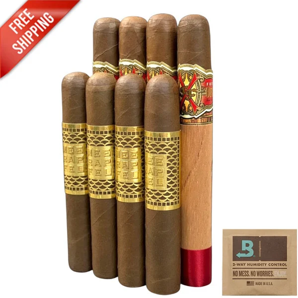 Premium 8-Racks: Fuente Fuente Opus X Perfecxion X vs Meerapfel Ernest Robusto (Assorted Sizes / 8 Pack)