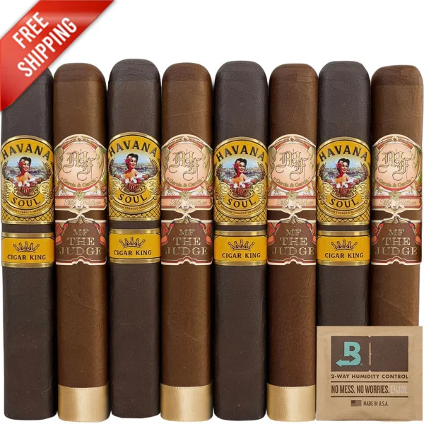 Premium 8-Racks: My Father The Judge Toro vs AJ Fernandez Havana Soul Gordo Box-Press (6x60 / 8 Pack)