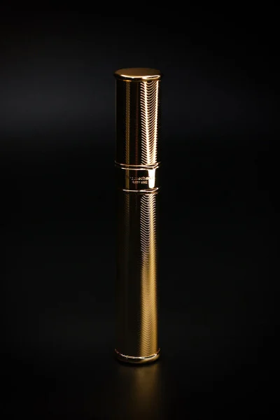 Prometheus Single Cigar Tube Black Lacquer Gold