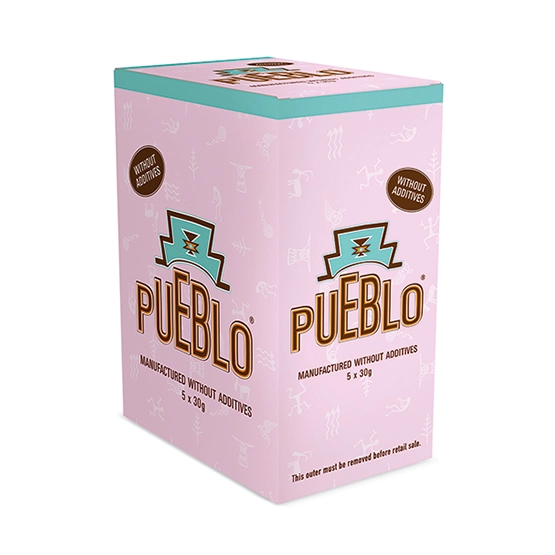 Pueblo Pink Additive Free Hand Rolling Tobacco 30g – 5 x 30g Packs