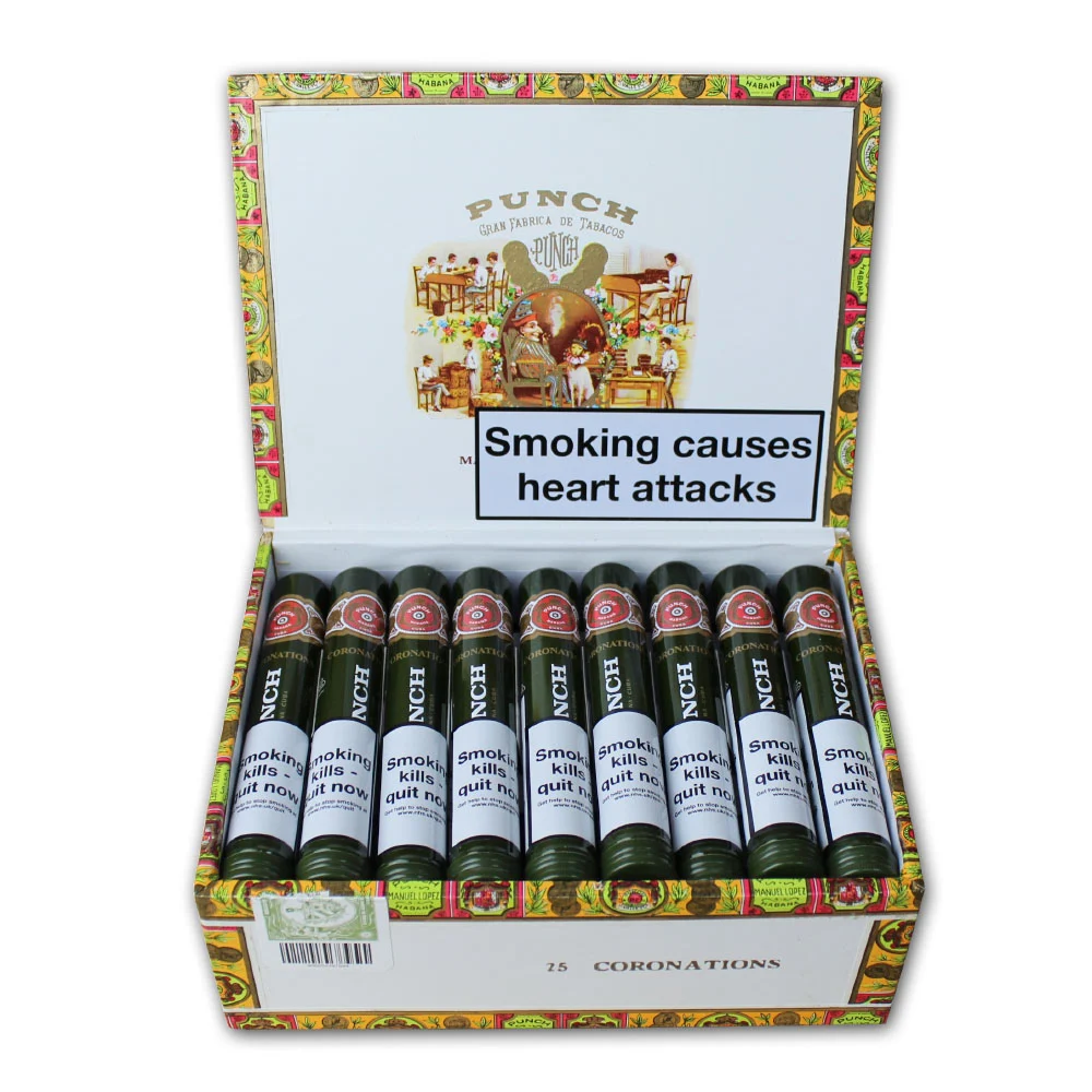Punch Coronations Tubo – Box of 25 Cigars