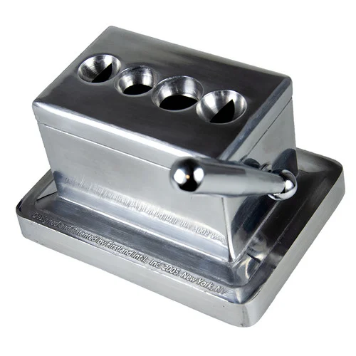 Quad Table Cigar Cutter (Stainless)