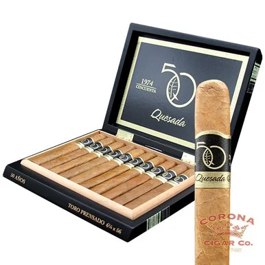 Quesada 50th Anniversary Toro Prensado (6 1/4 x 56)