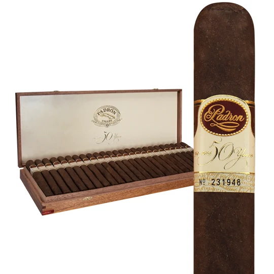 Rare Padron 50th Anniversary Maduro Limited Edition (6.5x52 / Box 50)