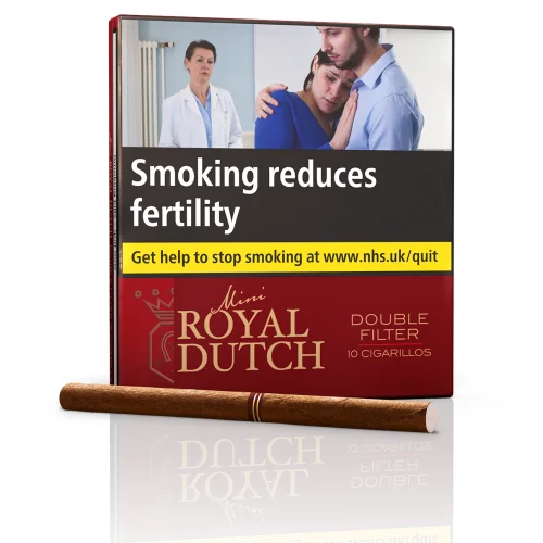 Ritmeester Royal Dutch Double Filter Red – Pack of 10 Cigarillos