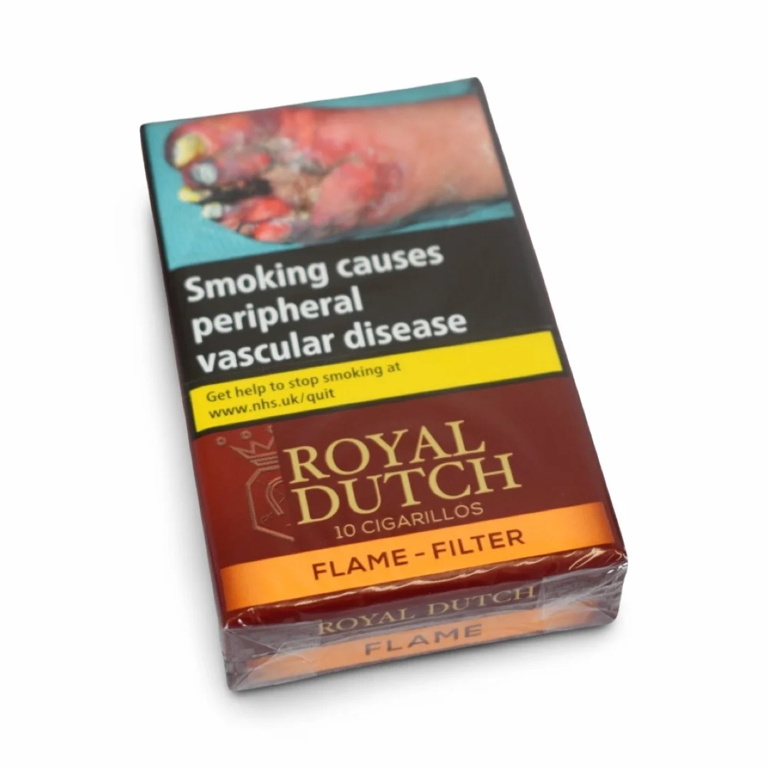 Ritmeester Royal Dutch Flame Filter – Pack of 10 Cigarillos
