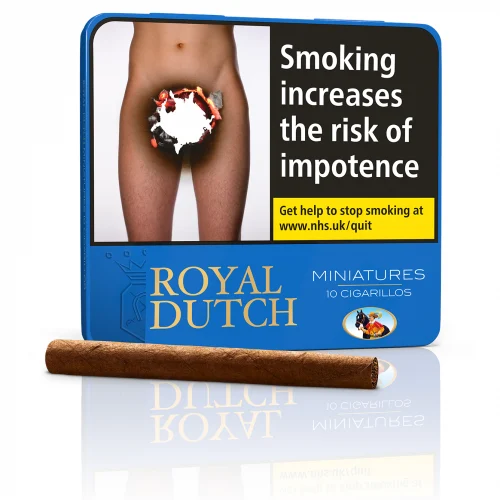 Ritmeester Royal Dutch Miniature Blue – Tin of 10 Cigarillos