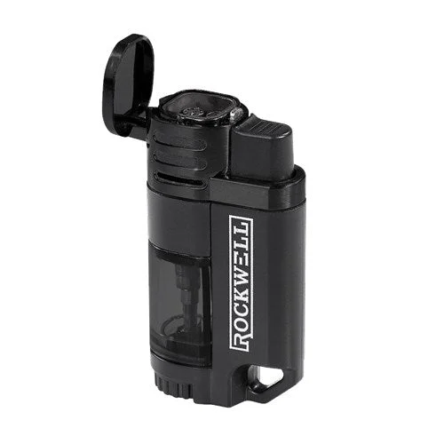 Rockwell Quad Torch Lighter - Black