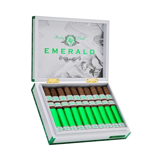 Rocky Patel Emerald Robusto Cigar – Box of 20