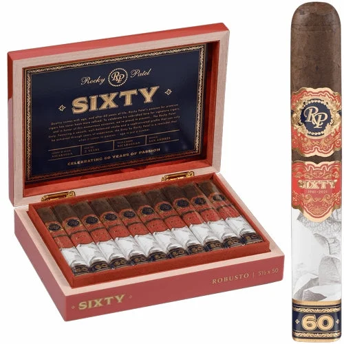 Rocky Patel Sixty Robusto (5.5" x 50) - Box of 20