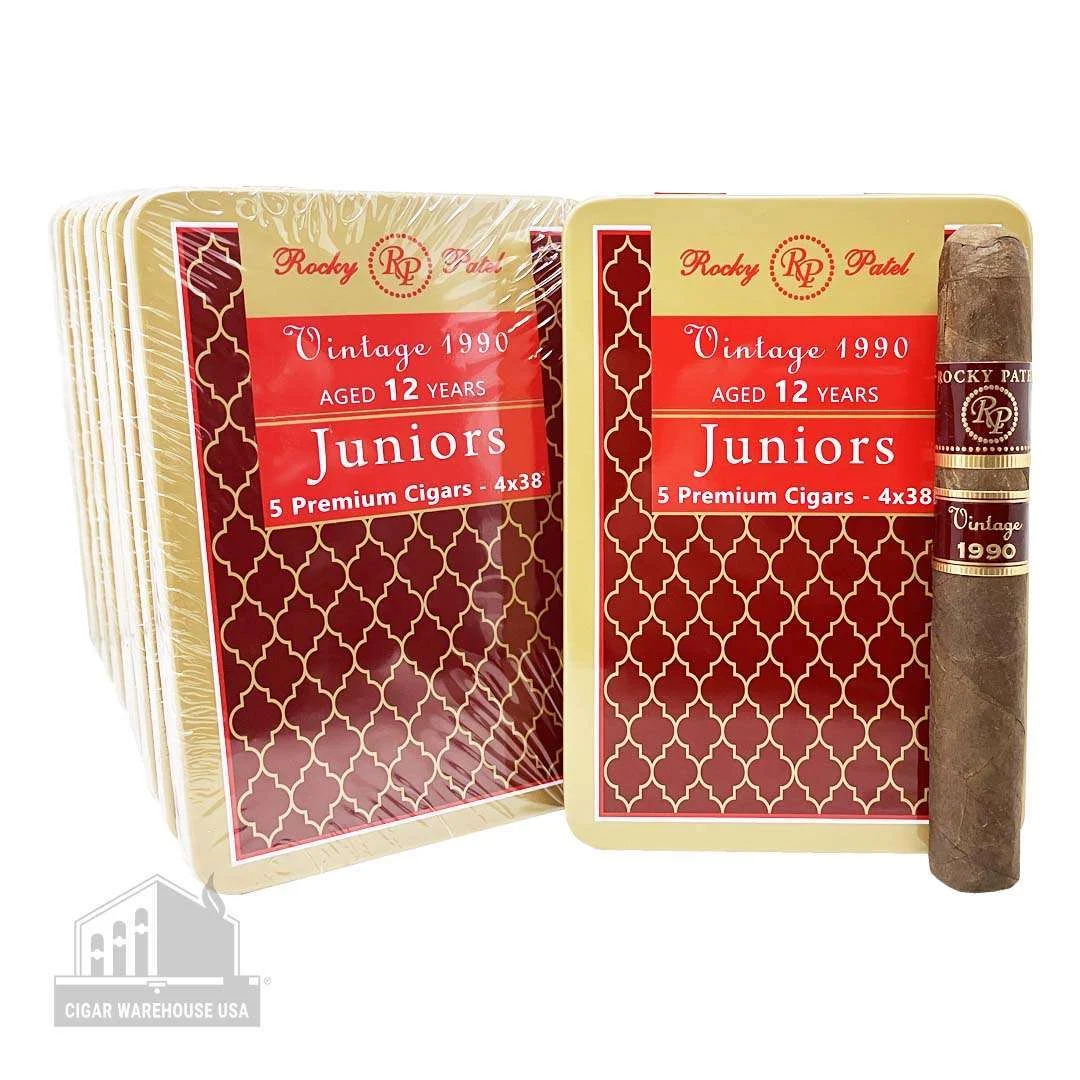 Rocky Patel Vintage 1990 Broadleaf Juniors – Tins