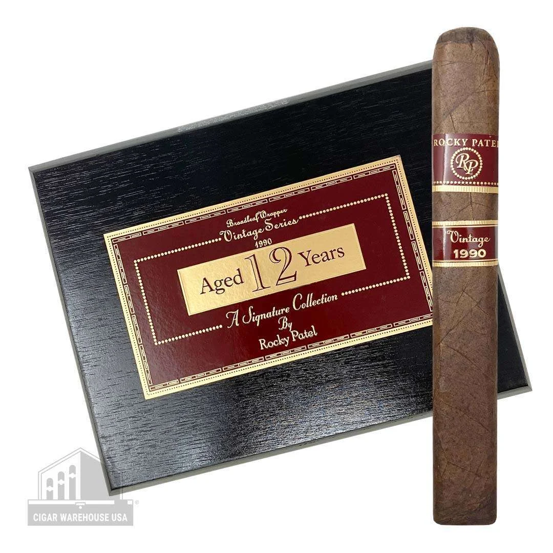 Rocky Patel Vintage 1990 Broadleaf Robusto – Box