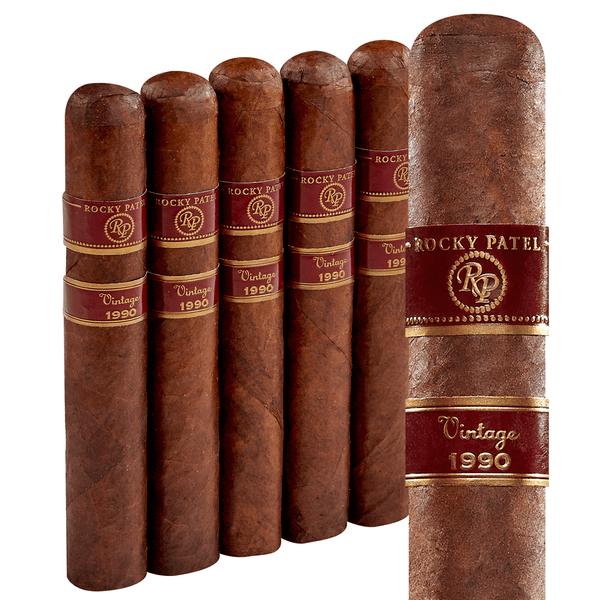 Rocky Patel Vintage 1990 Robusto (5.5x50 / 5 Pack)