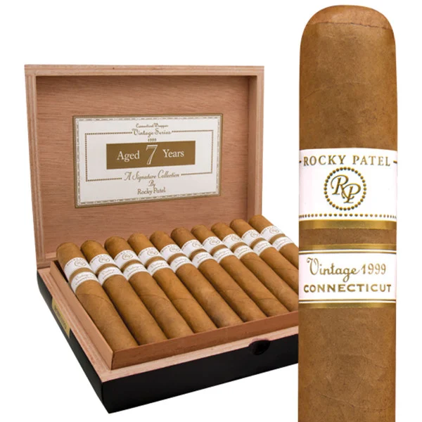 Rocky Patel Vintage 1999 Connecticut Churchill (7x48 / 10 Pack)