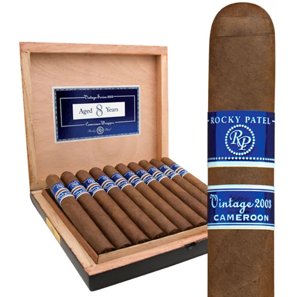 Rocky Patel Vintage 2003 Cameroon Churchill (7x48 / 10 Pack)