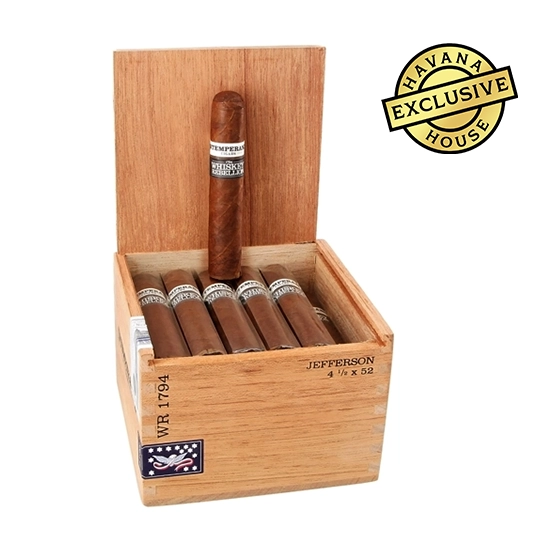 RoMa Craft Intemperance WR 1794 Jefferson Cigar – Box of 24
