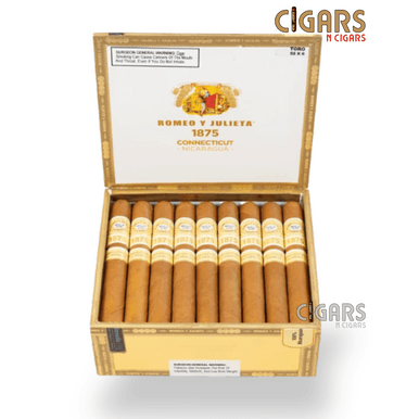 Romeo y Julieta 1875 Connecticut Nicaragua Toro