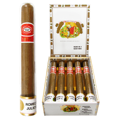 Romeo y Julieta 1875 Deluxe No. 2 Glass Tubes
