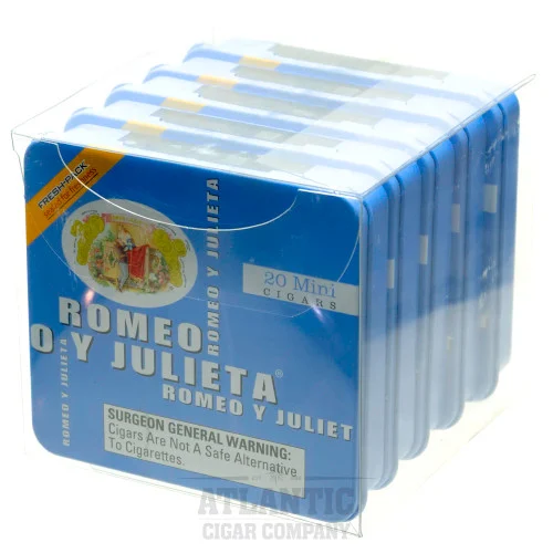 Romeo Y Julieta 1875 Mini Blue Mild Tins