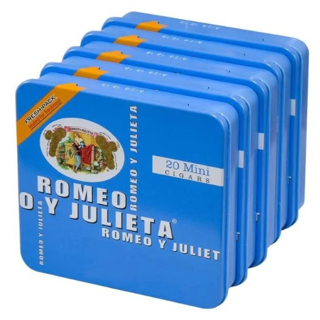 Romeo y Julieta 1875 Mini Blue Tins