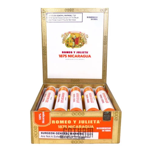Romeo y Julieta 1875 Nicaragua Clemenceau Tubes