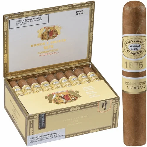 Romeo y Julieta 1875 Nicaragua Connecticut Bully Robusto (5" x 50)