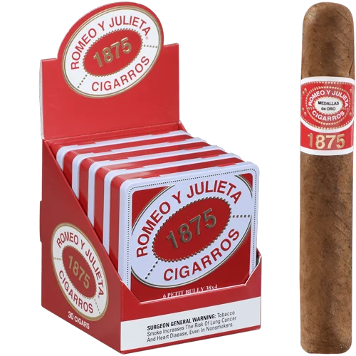 Romeo y Julieta 1875 Petit Bully Corona (4" x 38) - Pack of 30