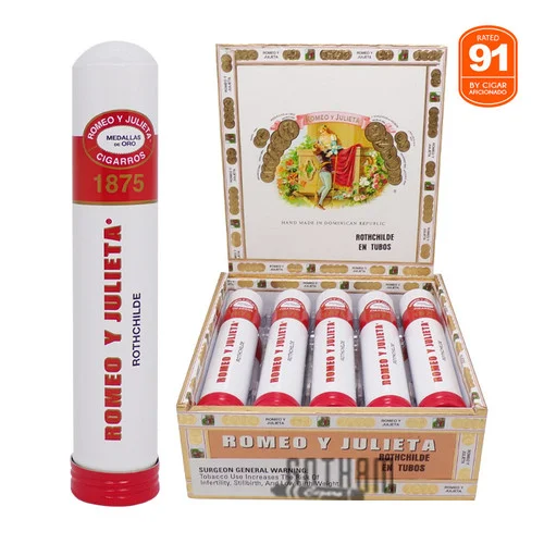 Romeo Y Julieta 1875 Rothchilde En Tubo