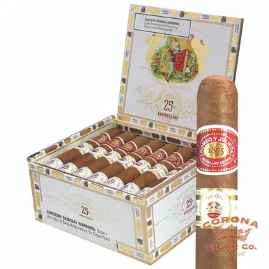 Romeo y Julieta Corona Cigar 25th Anniversary Robusto (5 x 54)