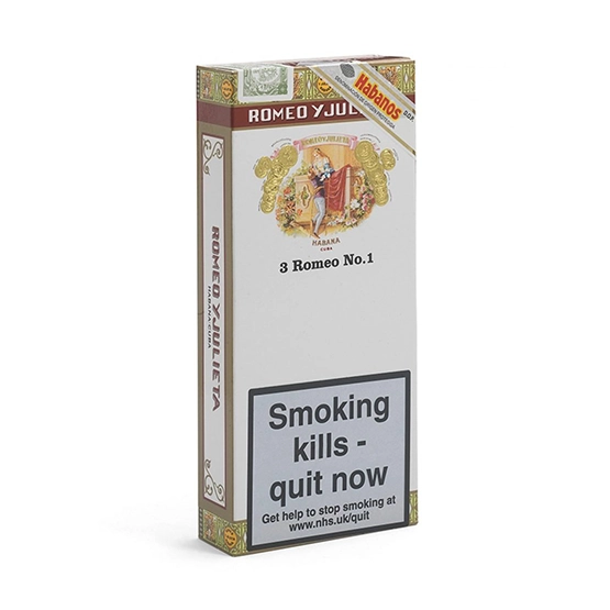Romeo y Julieta No.1 Tubos Cigar – Pack of 3