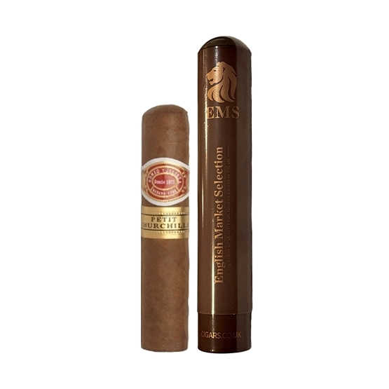 Romeo y Julieta Petit Churchill Cigar with EMS Tube – Single