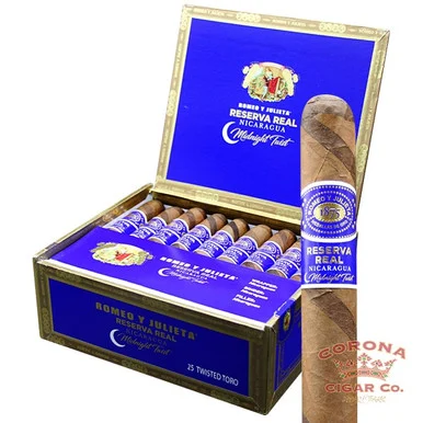 Romeo y Julieta Reserva Real Nicaragua Midnight Twist Toro (6 x 54)