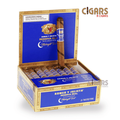 Romeo y Julieta Reserva Real Nicaragua Midnight Twist Twisted Toro